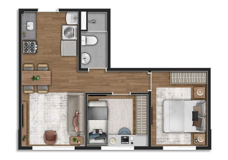 Planta opção 2