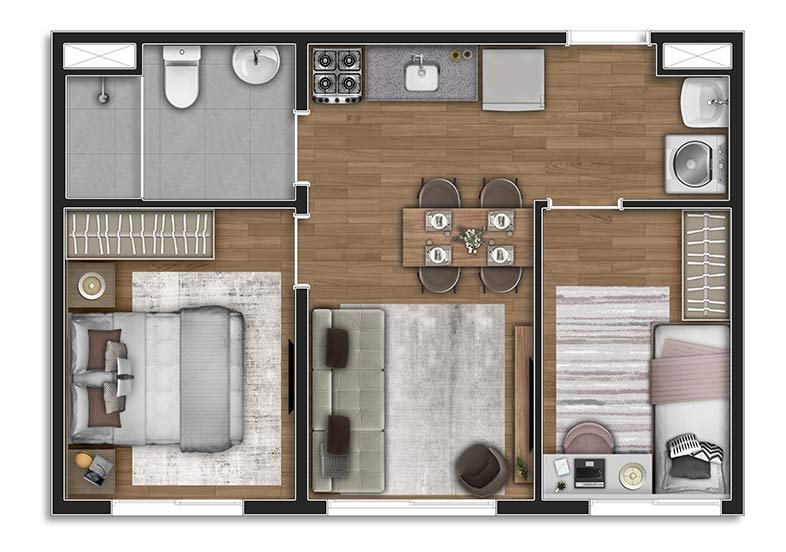 Planta opção 5