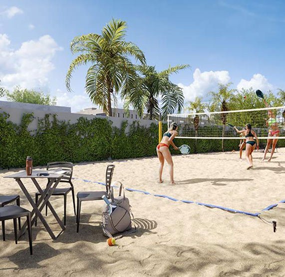Quadra beach tennis