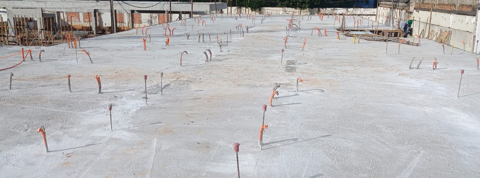 Laje Transição Torre A (2ª Etapa) concretada